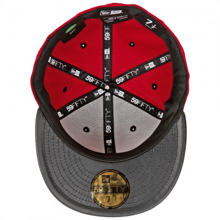 Superman Superboy Black & Red New Era 59Fifty Fitted Hat